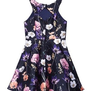 Zunie floral party dress